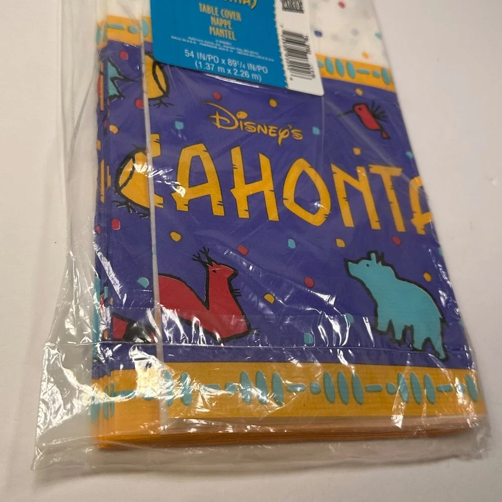 Disney Pocahontas‎ Party Express Table Cover Nappe Mantel 54 x 89 New Sealed